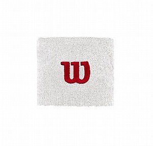 מגן זיעה וילסון לבן | W WRISTBAND מגן זיעה וילסון לבן | W WRISTBAND