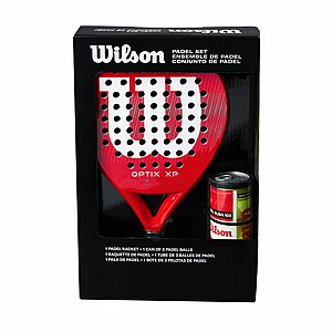 ערכת מחבט פאדל + 3 כדורים | Optix xp Padel box ערכת מחבט פאדל + 3 כדורים | Optix xp Padel box